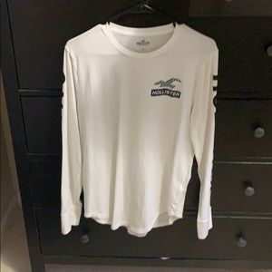 Hollister White Longsleeve Size Small
